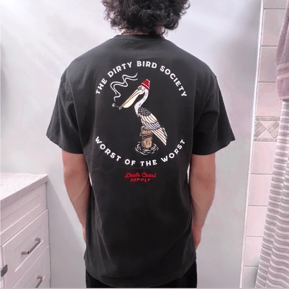 DEATH COAST SUPPLY DB Society Mens T-Shirt - Picture 1 of 2